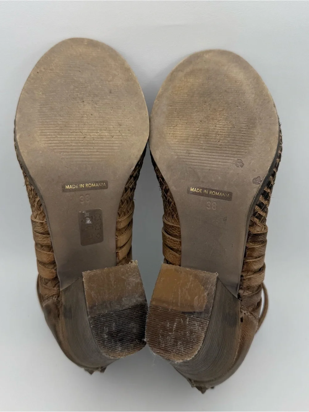 Sundance Promise Woven Burnished Leather Heeled Bootie 38 Western Boho Festival